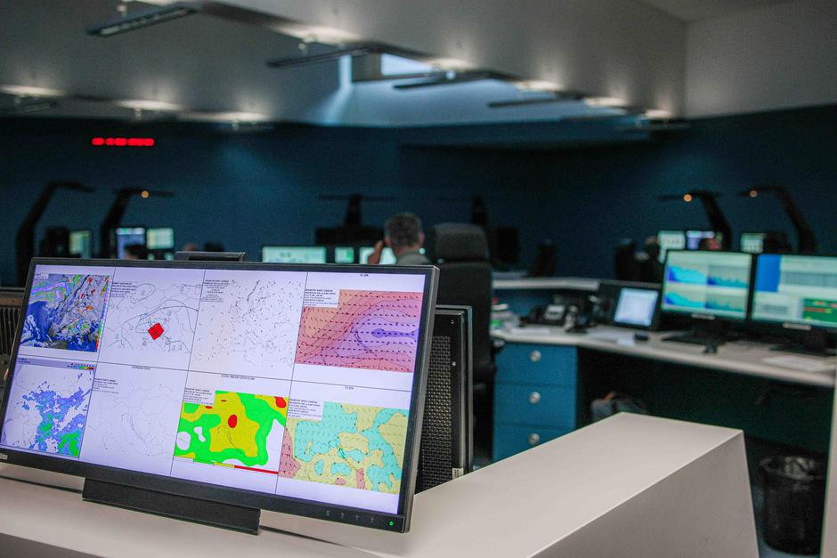 kontrola zračnega prometa Slovenije | Avtor: Saša Despot