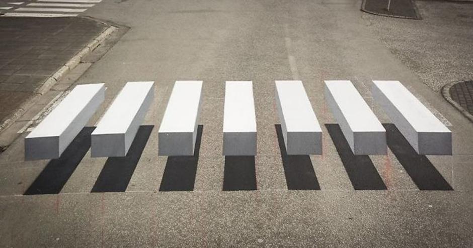 Tridimenzionalni prehod za pešce | Avtor: 