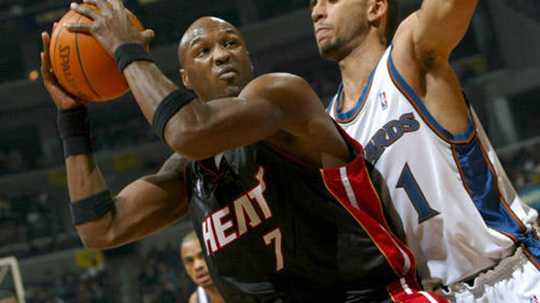 Lamar Odom je dres Miami Heat nosil v sezoni 2003-04.