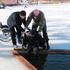 Prvi potop pod led ljudi s poškodovano hrbtenjačo, Kočevsko jezero