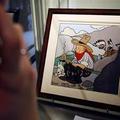 Hergetova slika njegovega junaka Tintina je bila prodana za astronomsko vsoto.