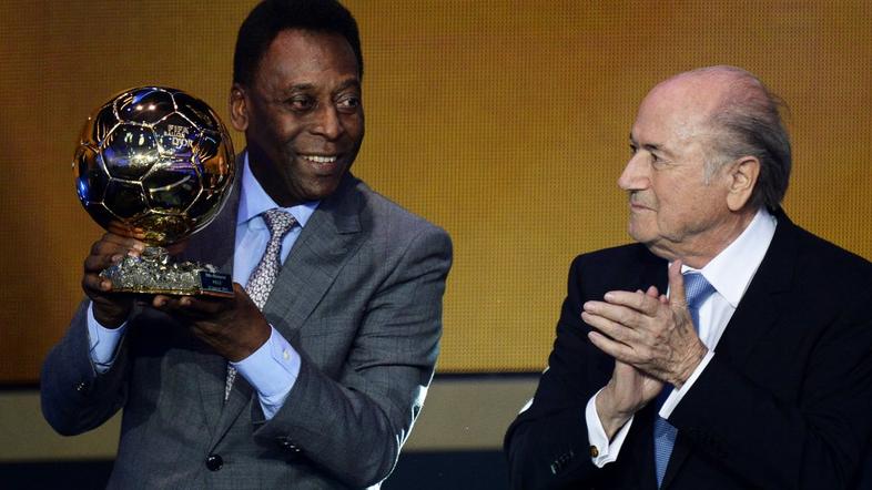 Pele Blatter Ballon d'Or