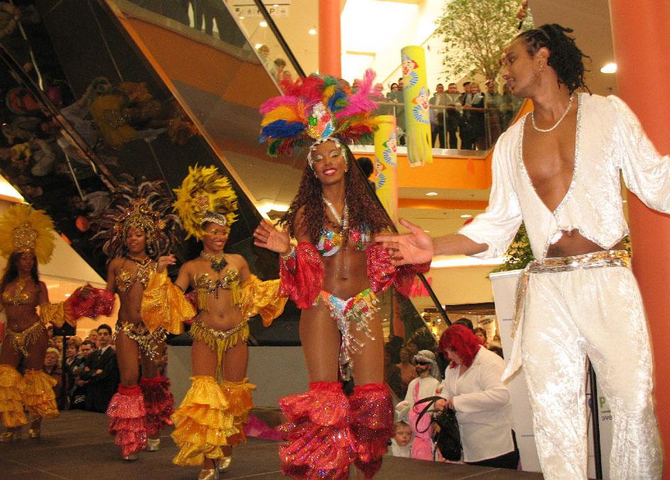 Brazilska plesna skupina Viva Brasil je bila prava paša za oči in ušesa.