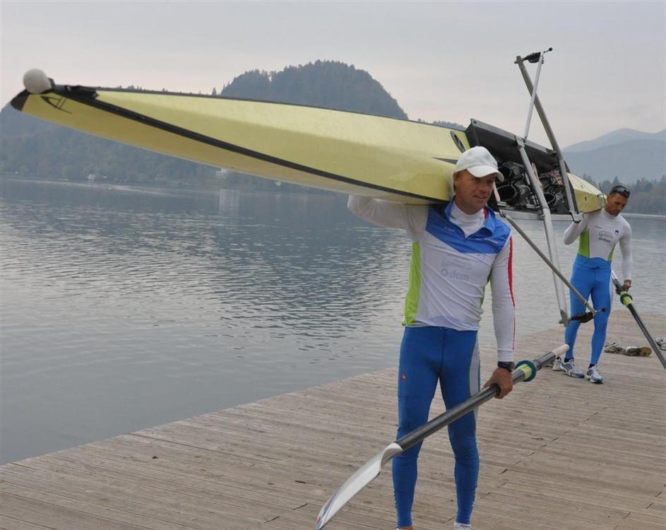 Slovenska veslača Pirih in Kolander sta si priborila neposreden nastop v polfina