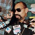 Wilt Chamberlain na slovesnosti ob 50-letnici lige NBA.