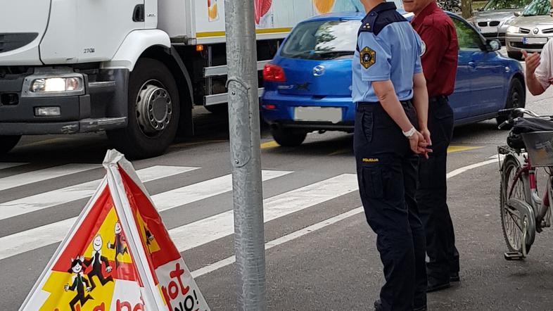 policisti začetek šolskega leta šolarji