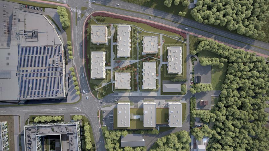 Kranjska iskrica, stanovanja, Kranj | Avtor: AR3DE in Protim Ržišnik Perc