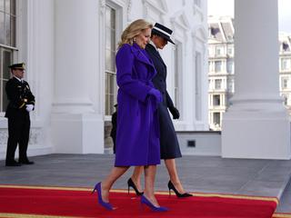 jill biden, melania trump