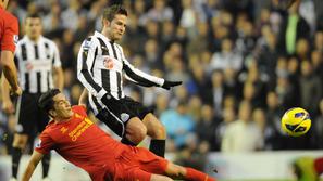 Sahin Cabaye Cabaye Liverpool Newcastle United Premier League Anglija liga prven