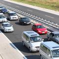 Kolone na avtocesti Ptuj