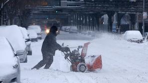 ZDA neurje sneg New York