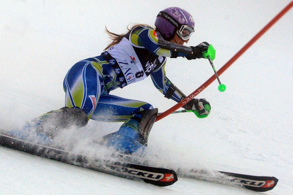 Tina Maze po sporu s serviserjem Dušanom Kapšem ni več prava. (Foto: Nik Rovan)