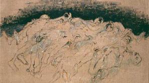 V ciklu Nismo poslednji je Mušič upodobil prizore groze iz koncentracijskega tab