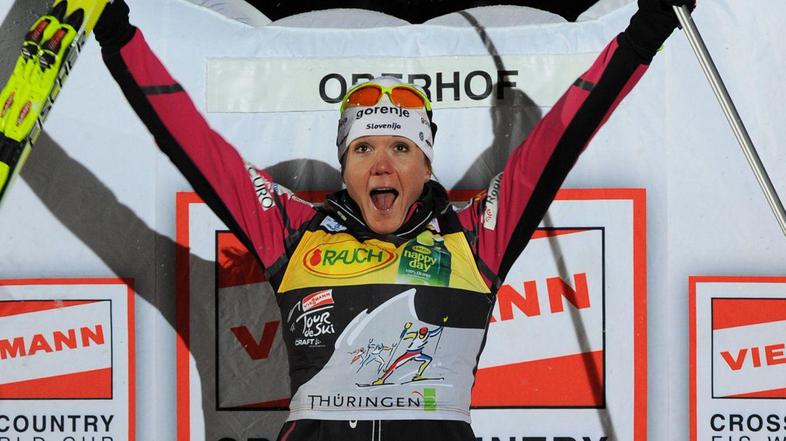 Petri Majdič so smuči v sprintu tekle veliko bolje kot na zasledovalni tekmi. (F