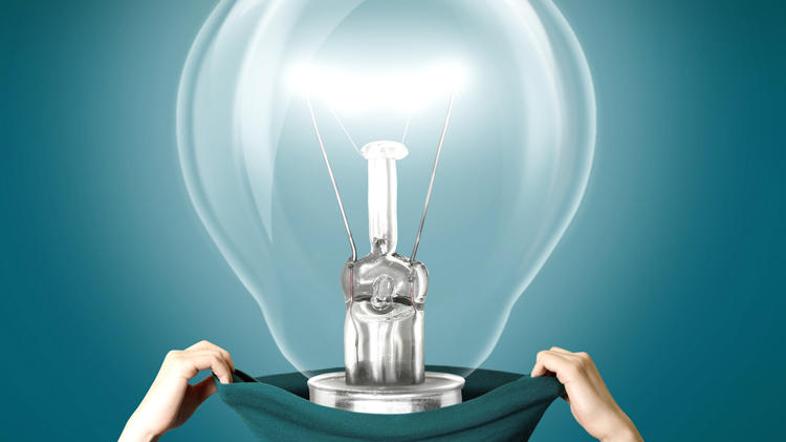 spomin, možgani, glava, žarnica