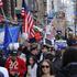 Protesti proti kapitalizmu v New Yorku.