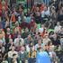 Navijači na tekmi med ACH-jem in Budvansko riviero