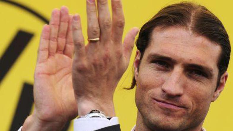 Diego Klimowicz je navijačem Borussie iz Dortmunda pomahal v slovo.