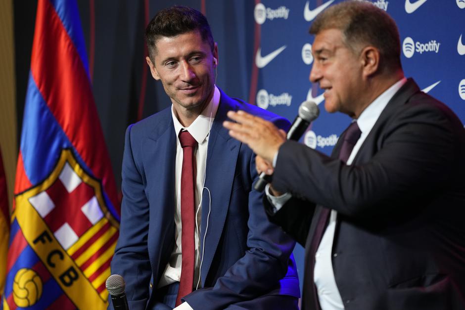 Robert Lewandowski Barcelona | Avtor: Epa