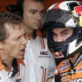Dani Pedrosa je najboljši startni položaj osvojil v zadnjem trenutku.