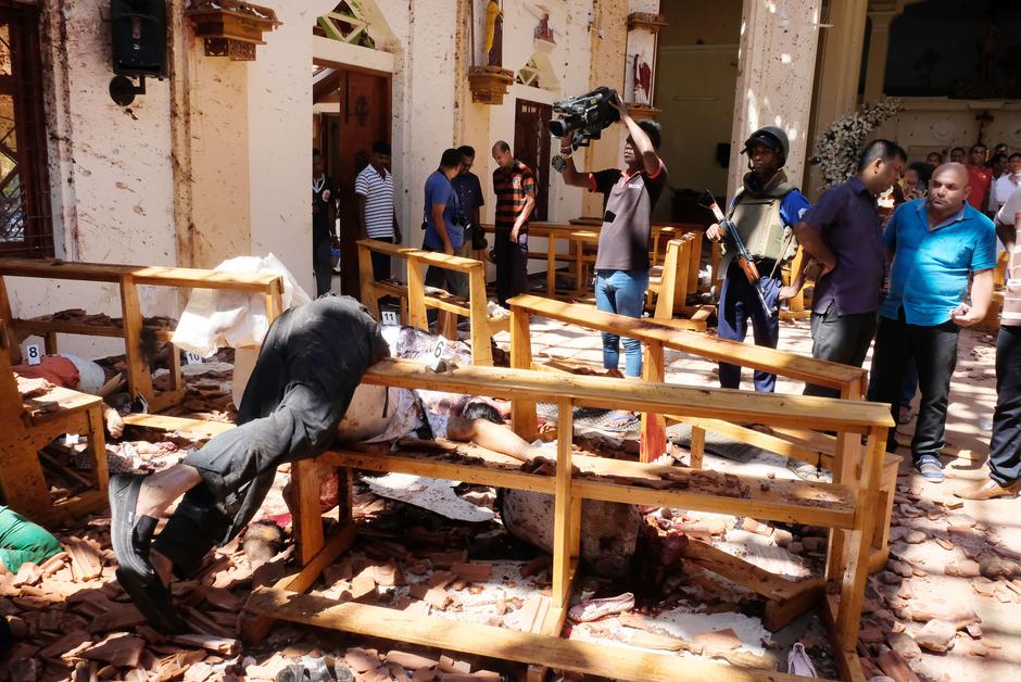 Teroristični napadi na Šrilanki | Avtor: epa