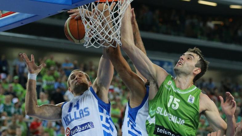 Slovenija Grčija EuroBasket Stožice Ljubljana Bramos Begić