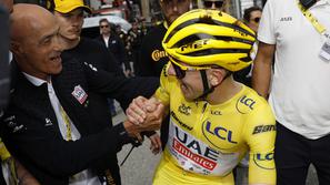 Mauro Gianetti in Tadej Pogačar