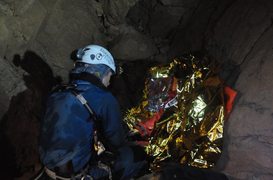 Mednarodna vaja Jamarske reševalne službe