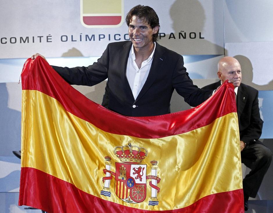 rafael nadal španska zastava | Avtor: EPA