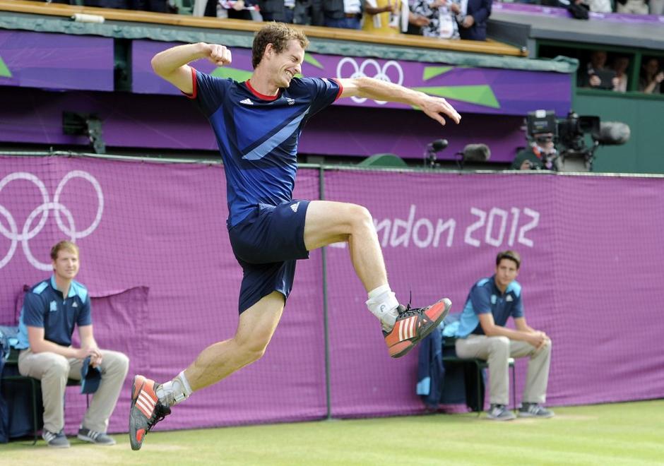 andy murray roger federer london 2012 | Avtor: EPA