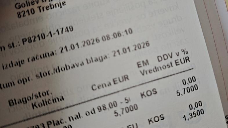 Provizija pri plačevanju položnice Pošta Slovenije