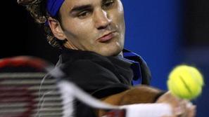 Zadnji četrtfinalni obračun Melbourna je dobil Roger Federer.