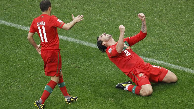 Dvakrat je korejskega vratarja Rija premagal Tiago, po enkrat pa so za Portugals