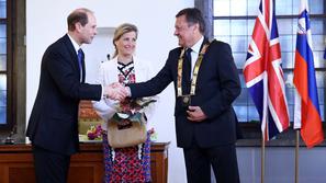 princ Edward, Sophie, obisk, Ljubljana, Zoran Janković