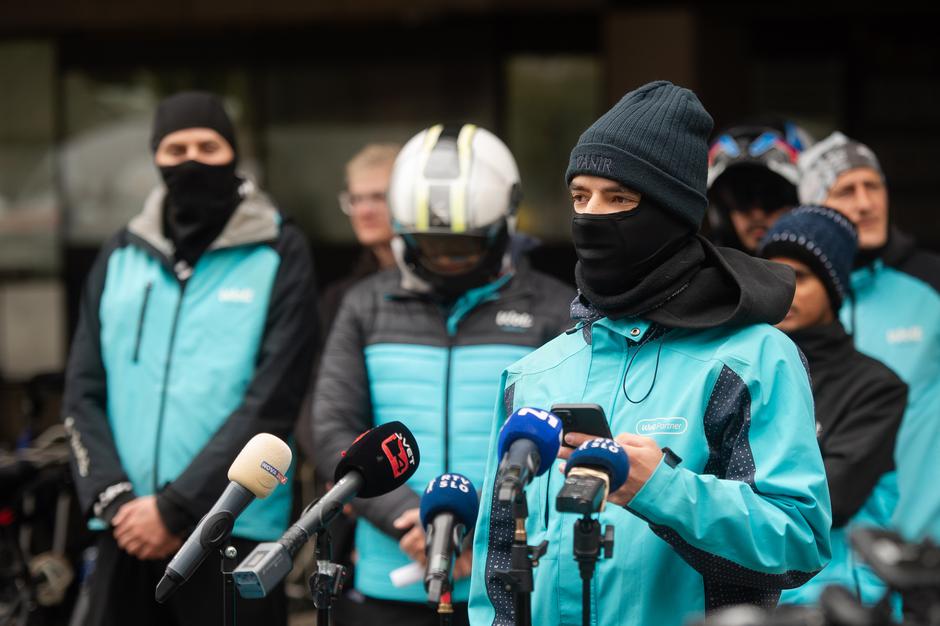 Wolt protes | Avtor: Anže Petkovšek