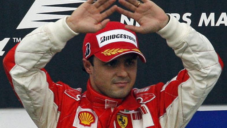 Massa je po Hamiltonu, Räikkönenu in Kubici četrti vodilni v skupnem seštevku se