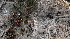 Tel Aviv po raketnem napadu