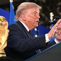 Donald Trump in Gianni Infantino