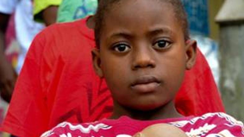 Otroci, žrtve ebole