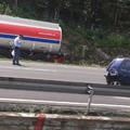 Nesreča na primorski avtocesti