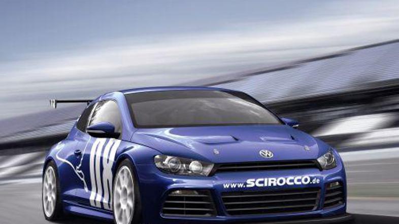 Scirocco s 325 KM sta minuli konec tedna na 24-urni dirki na Nürburgringu vozila