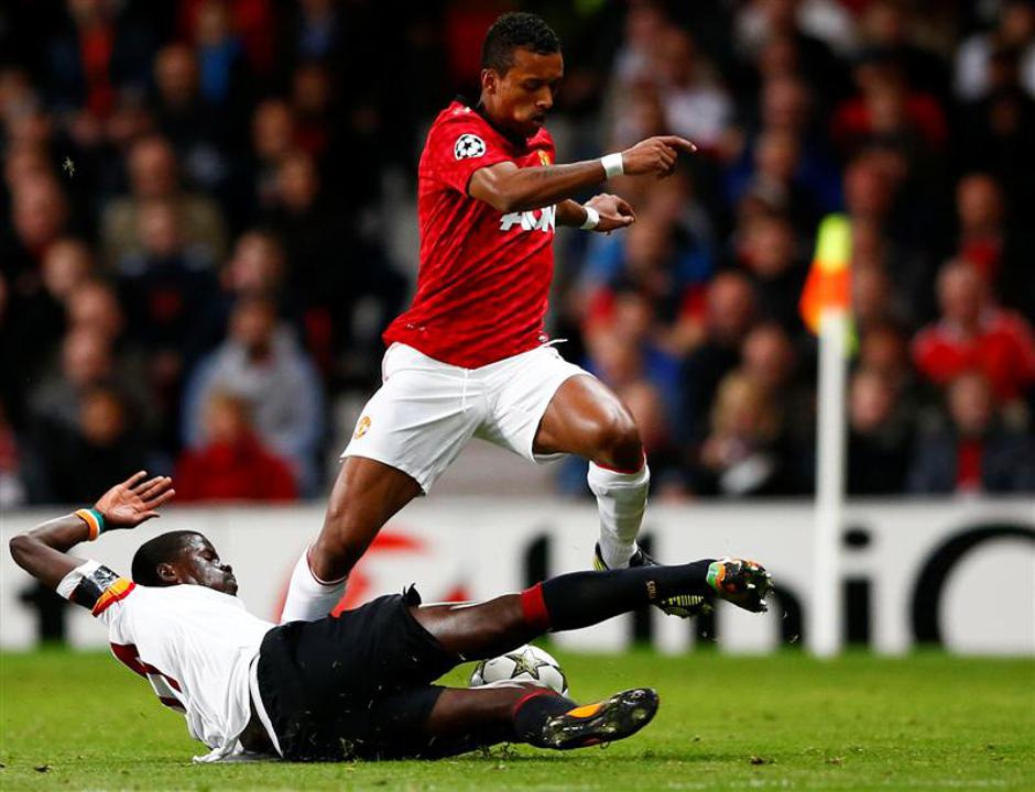 liga prvakov man utd galatasaray nani | Avtor: Reuters