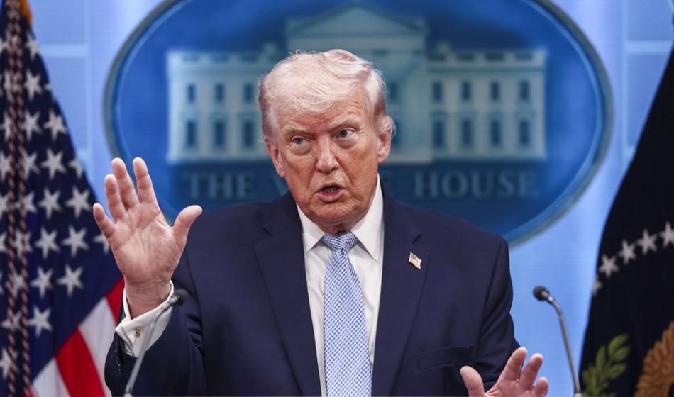 Pred pogajanji se je oglasil Trump