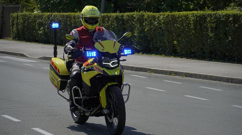 BMW reševalni motocikel ZD Bled