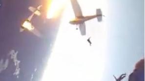 letalo padalci trčenje