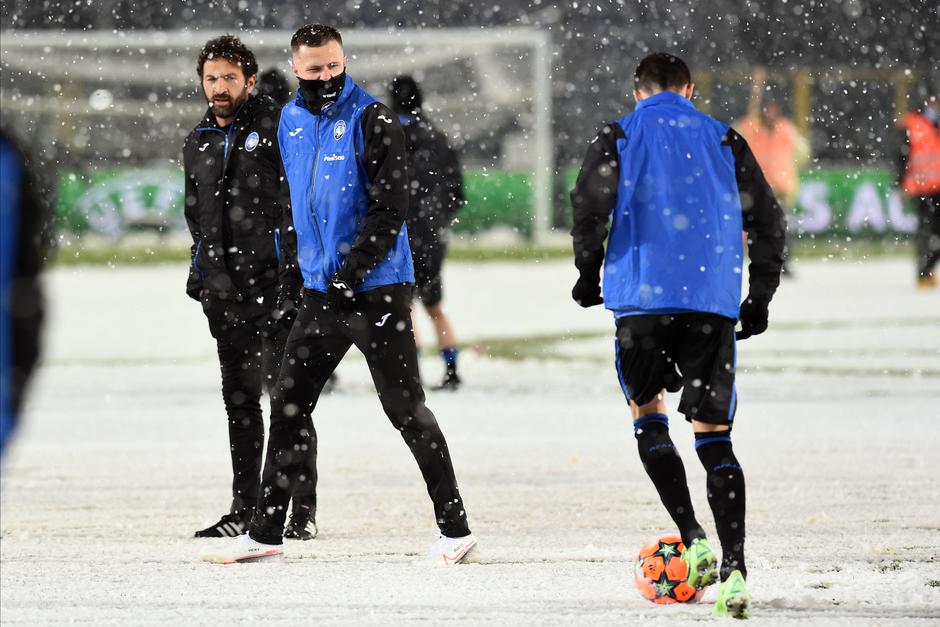 Josip Iličić snežni vihar Atalanta Villarreal | Avtor: Epa