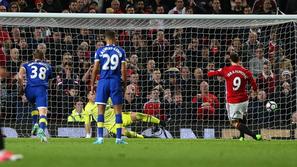 Zlatan Ibrahimović Manchester United Everton enajstmetrovka