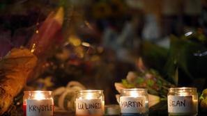 Svečke v spomin na žrtve