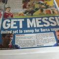 Messi Sunday Life Belfast Telegraph Severna Irska časopis