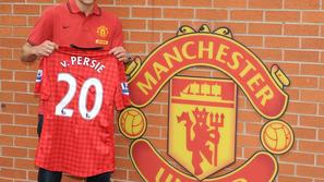 Robin van Persie Manchester United predstavitev 